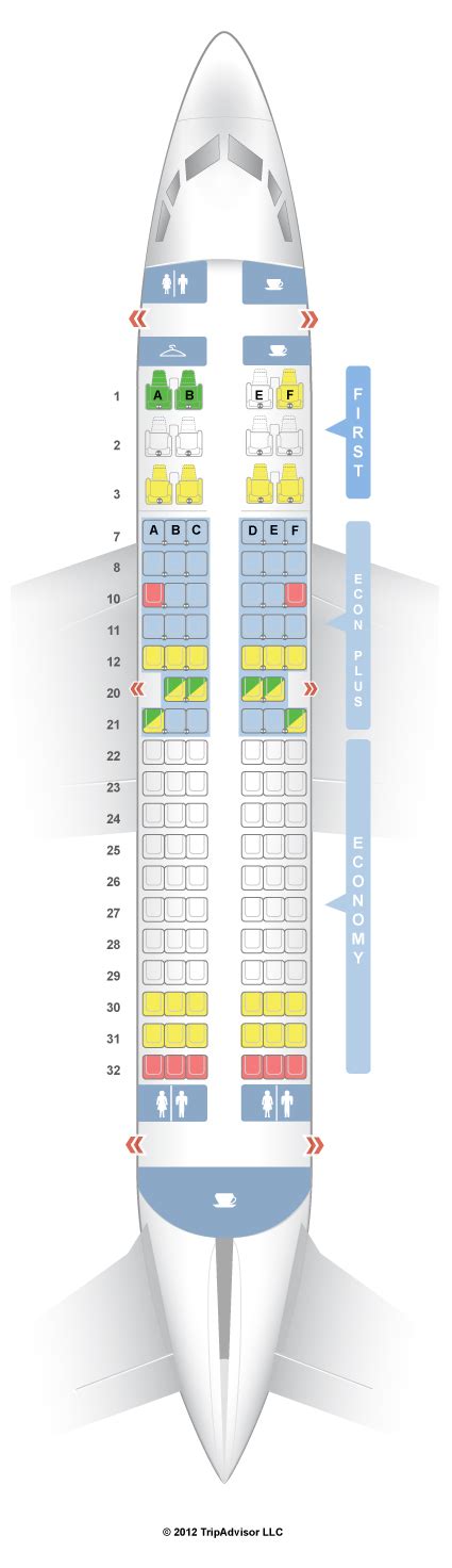 Seatguru Seat Map United Boeing 737 700 737 Domestic Boeing Boeing