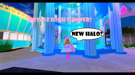 Royale High Summer Update New Halo Youtube