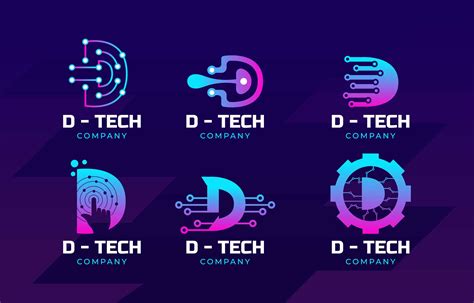 Digital Technology Logo Vector Art Icons And Graphics For Free Download