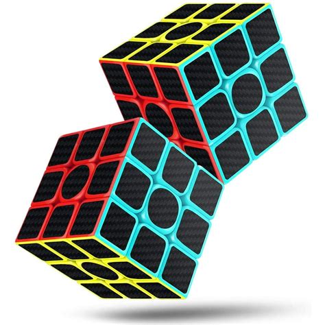 Rubiks Cube 3x3x3 Magic Speed Cube Puzzles Toys 2pack