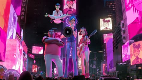 See Gorillaz Tower Over Times Square In ‘skinny Ape Video