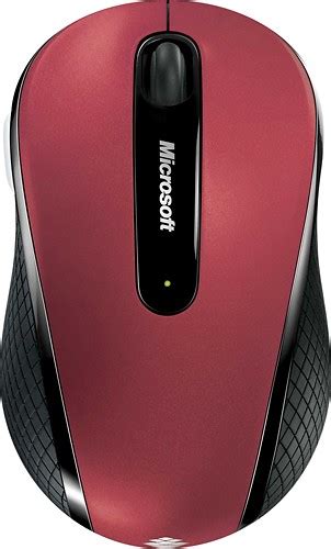 Best Buy Microsoft Wireless Mobile Mouse 4000 Chili Red
