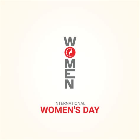 international womens day women icon with typography idea creative design for banner poster