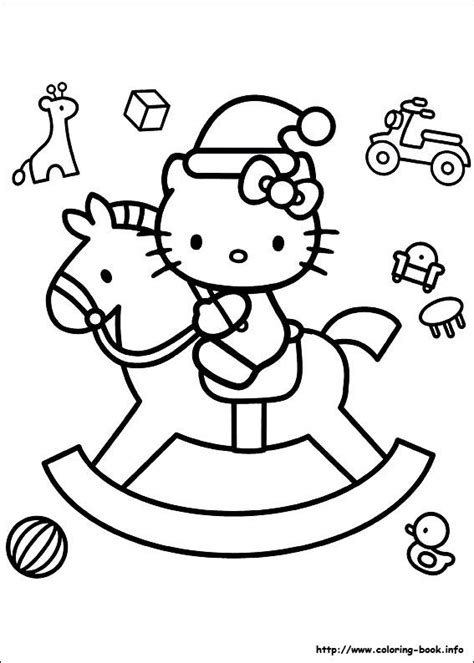Hello kitty friends official page. Christmas Friends coloring picture | Hello kitty colouring ...