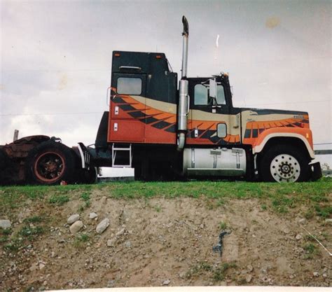 My Eagle Brougham International Harvester Truck Big Rig Trucks Big