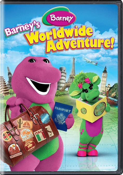 Amazon.com: Barney: Barney's Worldwide Adventure! [DVD] : Carey Stinson, Dean Wendt, Lauren ...