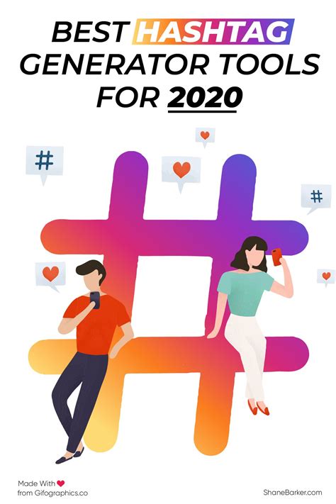 15 Of The Best Hashtag Generator Tools For 2020 Shane Barker Social Media Marketing