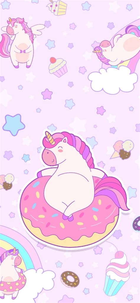 Pin By Melody Decker On 5 Wallpaper Rainbows And Unicorns Cute