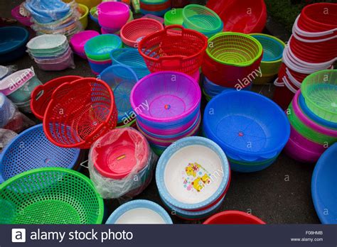 Plastic Household Goods For Sale In Hanoi Vietnam Stock Photo Alamy