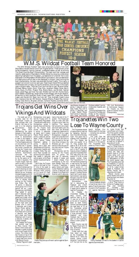 Wayne County News 01-30-13 by Chester County Independent - Issuu