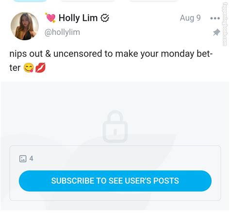 Hollylim Hollylim Nude Onlyfans Leaks Fappening Fappeningbook