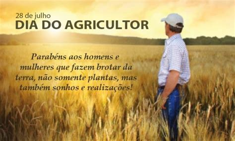 DE JULHO DIA DO AGRICULTOR Rádio Ceres Dia do agricultor Agricultor Exemplo de vida