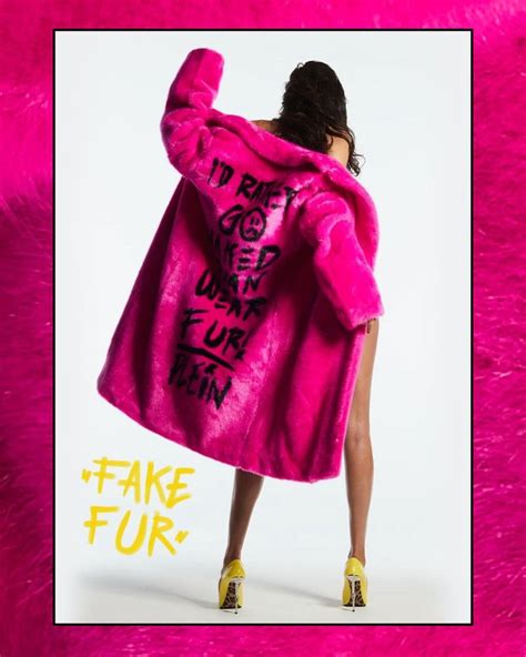 Id Rather Go Naked Than Wear Real Fur By Lucas Brito Philipp Plein