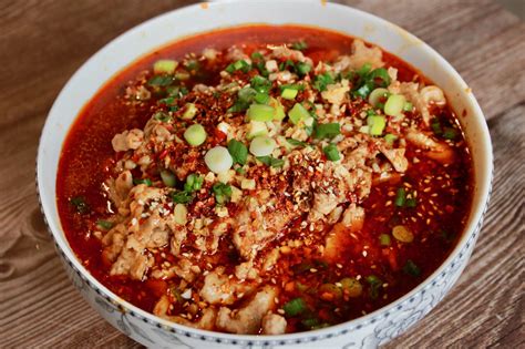 Sichuan Shui Zhu Pork Spicy And Numbing Water Poached Pork 水煮肉片