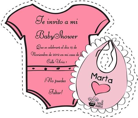 Invitaciones De Baby Shower Gratuitas Editables Y Recortables