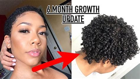 6 Month Hair Growth Update With Pictures 6 Month Hair Growth Hair Regrowth Treatments Hair