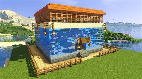 Home Aquarium In Minecraft Youtube