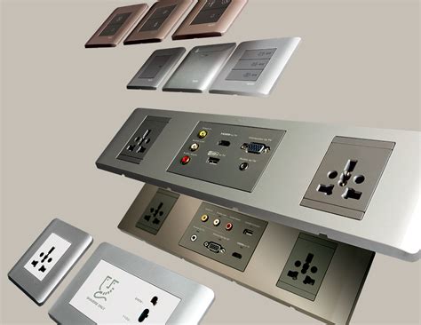 Electrical Modular Light Switches And Sockets For Home Schneider