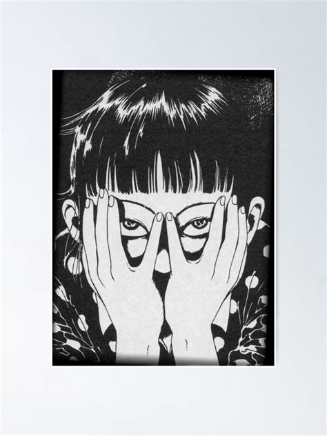 Dark Of Junji Ito Poster For Sale By Kosokan Redbubble