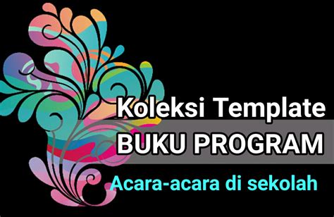 Balut kotak dengan kertas warna.2. 20:28:00 Buku Program Kokurikulum Template Buku Program