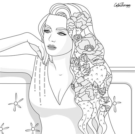 Color Therapy App Coloring Pages Coloring Pages