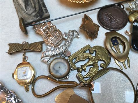 Mixed Lot Of Vintage Antique Items Etsy