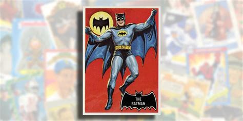 1966 topps batman black bat trading card checklist hero habit