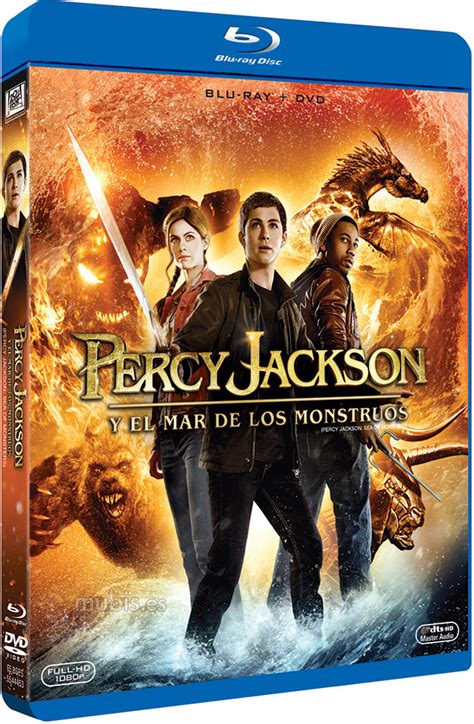 Pb Dvd Cover Caratula Free Percy Jackson Y El Mar De Los Monstruos
