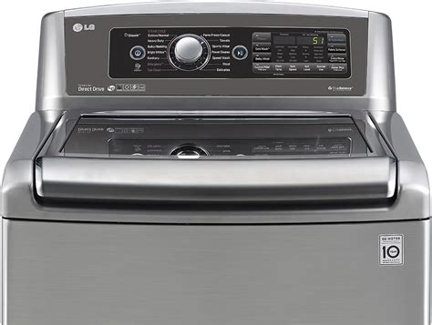 Lg 50 Cu Ft 14 Cycle High Efficiency Steam Top Loading Washer