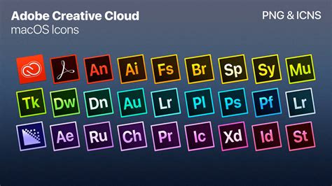 Adobe Creative Cloud Macos Styled Icons By Zachlucier On Deviantart