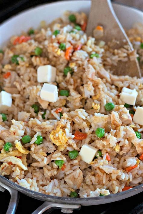 Flip the pieces once they start to brown. Easy Chicken Fried Rice with Yum Yum Sauce - Kitchen Fun ...