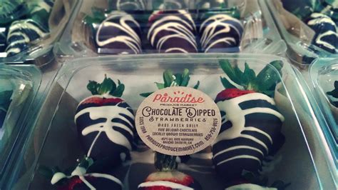 Chocolate Dipped Strawberries Paradise Produce Market