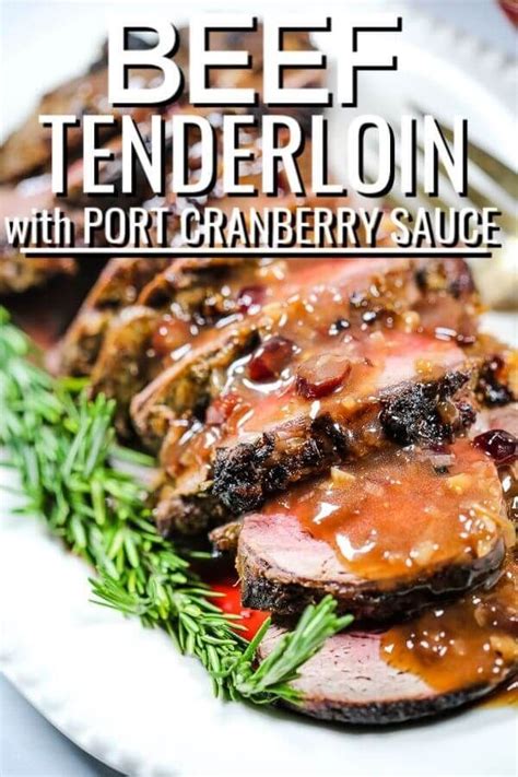 Build your own stir fry using my all purpose chinese stir fry sauce or peanut sauce for stir fries! This Beef Tenderloin recipe with Port Wine Cranberry Sauce is a show stopper but is really quite ...