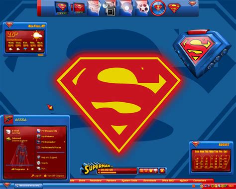 Superman Desktop Iv By A666a On Deviantart