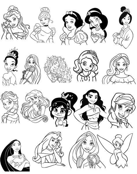 Disney Art Drawings Disney Sketches Cute Drawings Colouring Pages