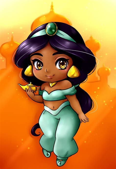 Princess Jasmine Chibi By Frills Of Justice On Deviantart Next Disney