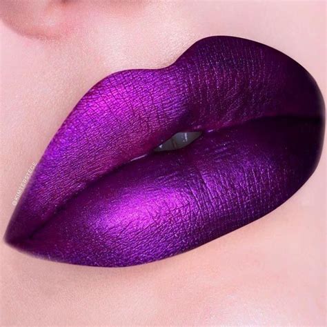 Trend Lila Lippenstiftfarben F R Purple Lipstick Makeup