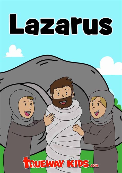 Lazarus Trueway Kids Lições Bíblicas Para Crianças Aulas Da Escola