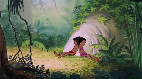 Shanti Sleeping With Mowgli By Swedishhero On DeviantArt El Libro De La Selva Selva Disney