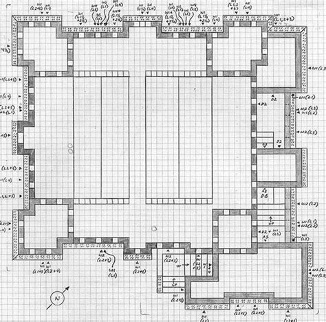 It freestyle but at some point you can't always go by the blueprints. castle floor plan for Minecraft | Minecraft designs ...