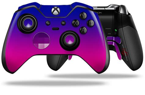 Xbox One Elite Wireless Controller Skins Smooth Fades Hot Pink Blue Wraptorskinz