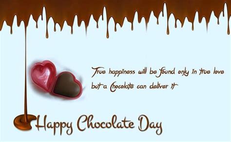 Lovely chocolate and lovely you and lovely are the things you do,but the loveliest is the friendship of the two one is me and the other is you. Happy Chocolate Day 2017 Wishes: Best Quotes, SMS, Facebook Status and WhatsApp Messages to send ...