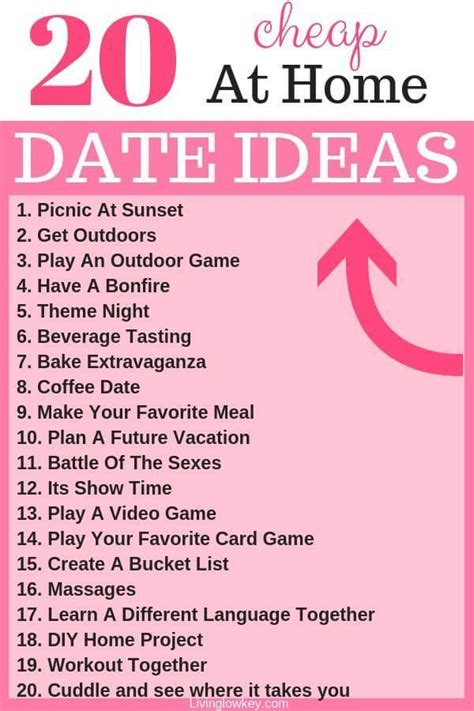 23 Cheap At Home Date Night Ideas To Keep Your Relationship Exciting Romantic Date Night Ideas