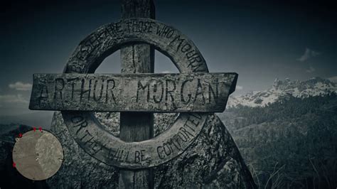 Rdr2 Arthur Morgan Gravesite Download Free Mock Up