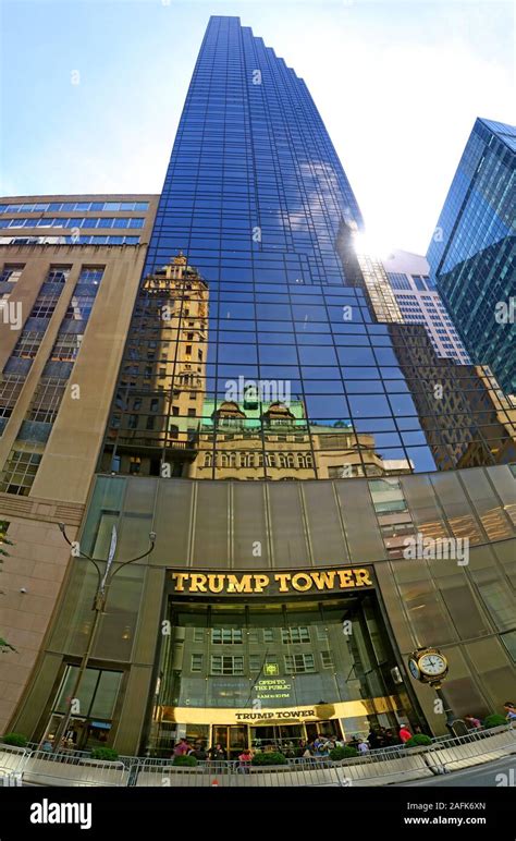 Trump Tower Interior 725 5th Ave Manhattan New York Ny 10022