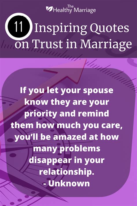 11 Inspiring Quotes On Building Trust In Your Marriage Healthy