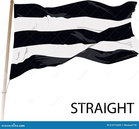 Straight Pride Flag Sexual Identity Pride Flag Vector Illustration 223178254