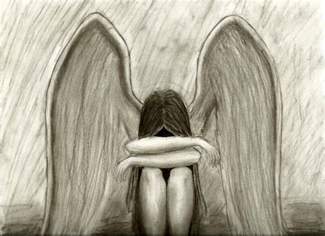 Pin By Katelyn Jarvis On Anything And Everything Angel Drawing Crying Angel Crying Girl Drawing