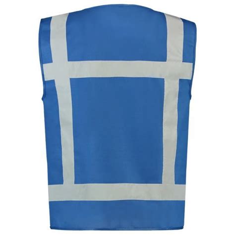 Newest reflective vest men safety work wear tool pockets yellow blue waistcoats. ΓΙΛΕΚΟ TRICORP SAFETY REFLECTIVE VEST ROYAL BLUE | Safekat