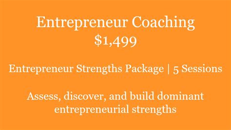 Entrepreneurial Coaching